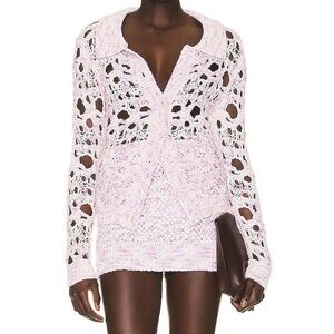 Christopher Esber Marled Pink Knit Set